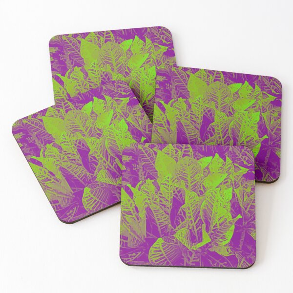 Item preview, Leaves Of Paradise- Green & Purple designed and sold by Designs By YL.