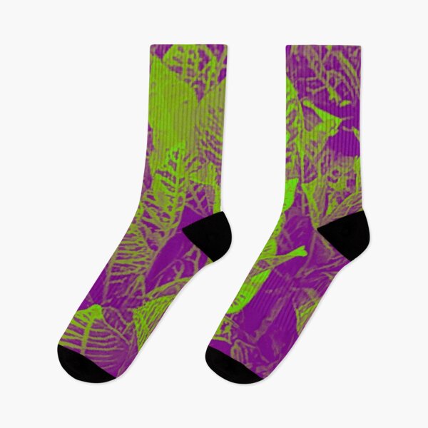 Item preview, Leaves Of Paradise- Green & Purple designed and sold by Designs By YL.