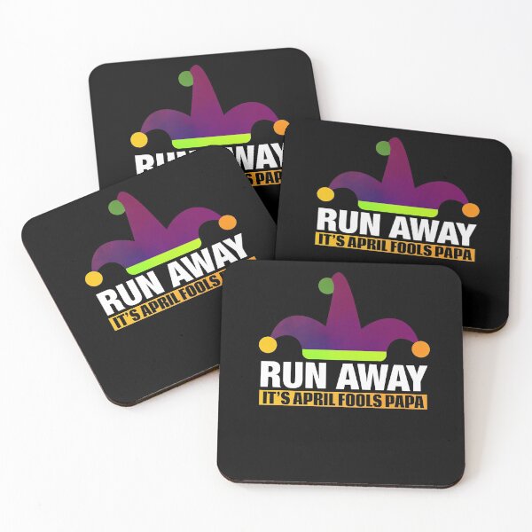 Item preview, Run Away It's April Fools Papa designed and sold by RedQuality.