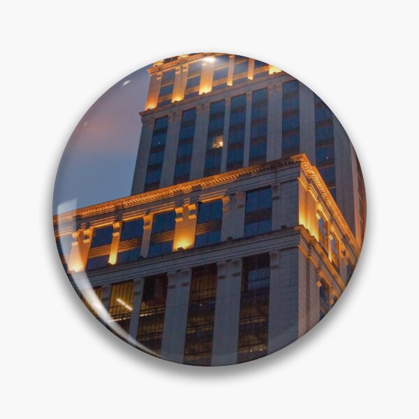Item preview, Ornate Building at Dusk designed and sold by dbvirago.