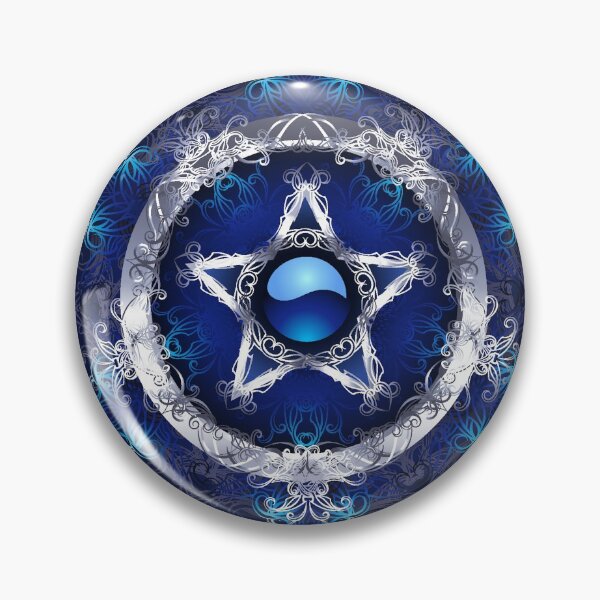 Item preview, Blue Exorcist, Mystical Blue Star designed and sold by bernd49.