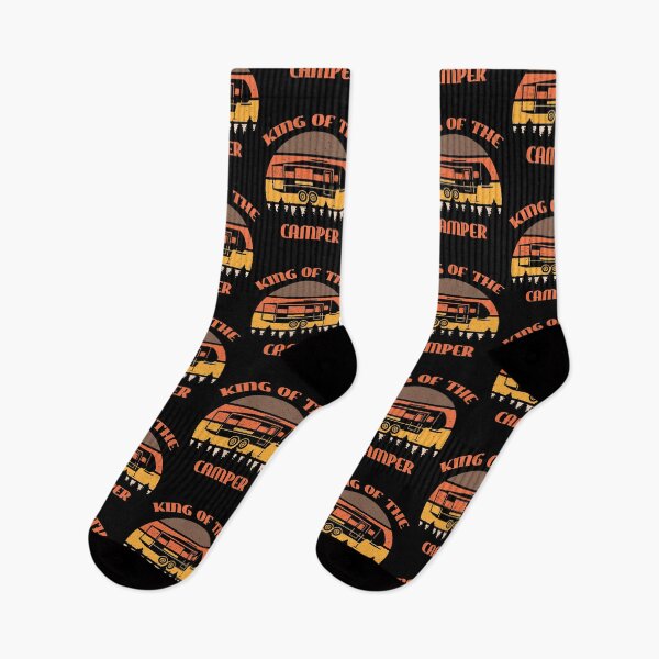 Item preview, King of the Camper Vintage Retro Sunset designed and sold by liftdesign.