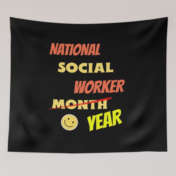 Item preview, National social worker month. designed and sold by Bodino.