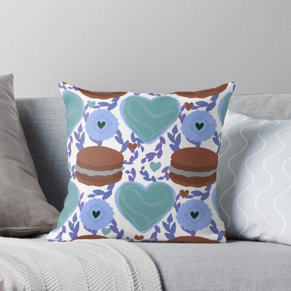 Item preview, Cookies and Floral Baking Pattern designed and sold by willowsbunnies.