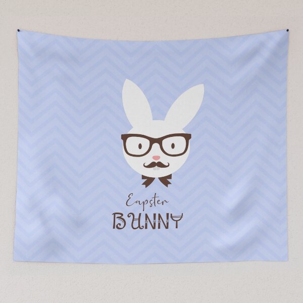 Item preview,  EaPster bunny baby blue designed and sold by urban-color.