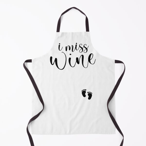 Item preview, Funny Pregnancy I Miss Wine Baby Reveal Mom Misses Wine designed and sold by AJAD212.