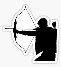 Alec Lightwood shilouette Sticker
