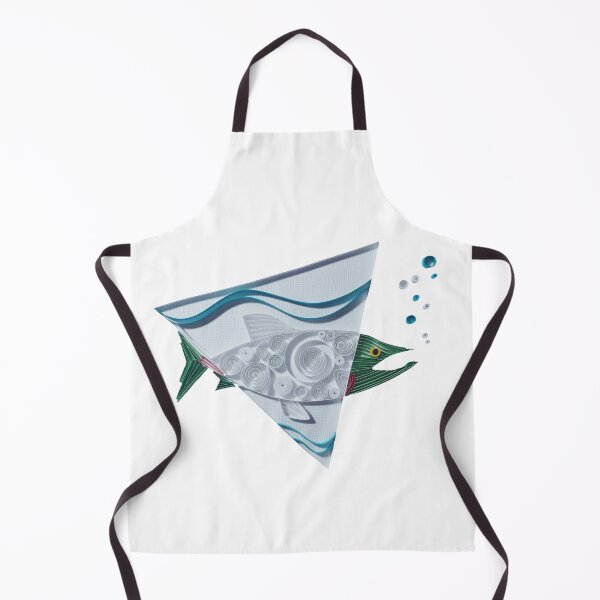 Item preview, Geometric Sockeye Salmon designed and sold by NerdPaperArtist.