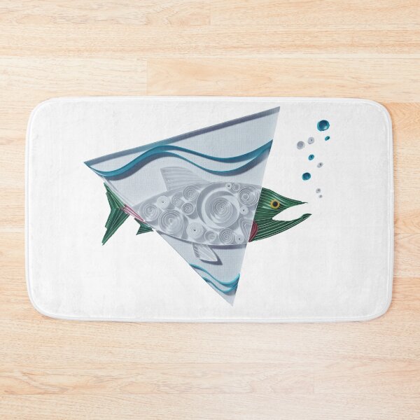 Item preview, Geometric Sockeye Salmon designed and sold by NerdPaperArtist.