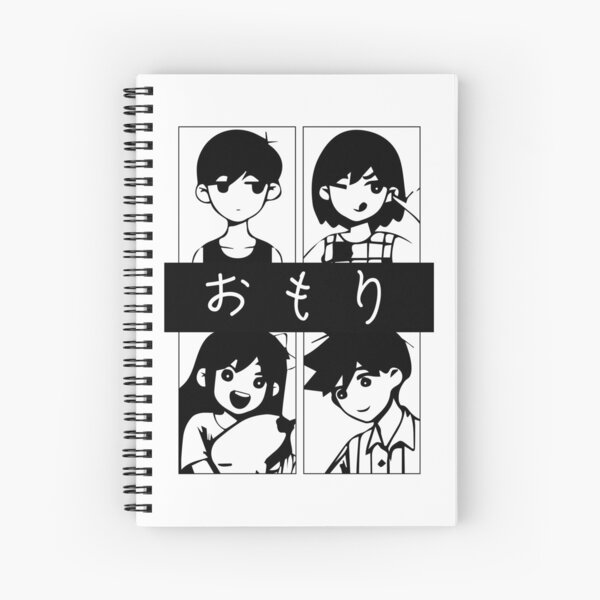 Omori Steam Spiral Notebooks for Sale