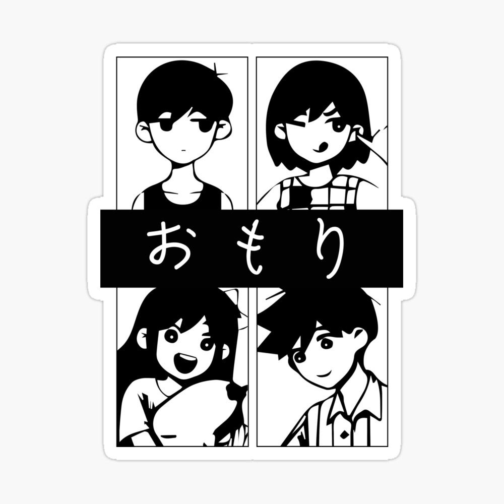 Kel Sprites (Omori) - Omori - Sticker