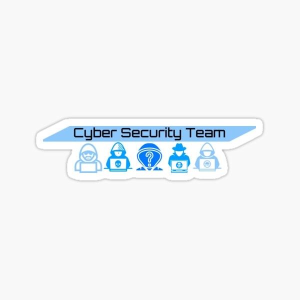 Cyber Security Team Sticker