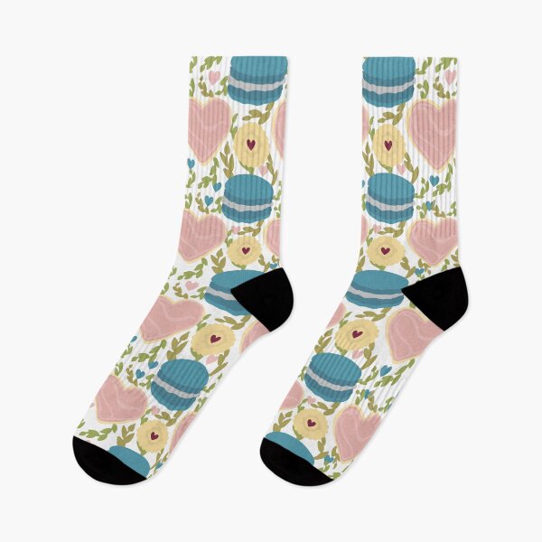 Item preview, Whimsical Cookies and Floral Baking Pattern designed and sold by willowsbunnies.