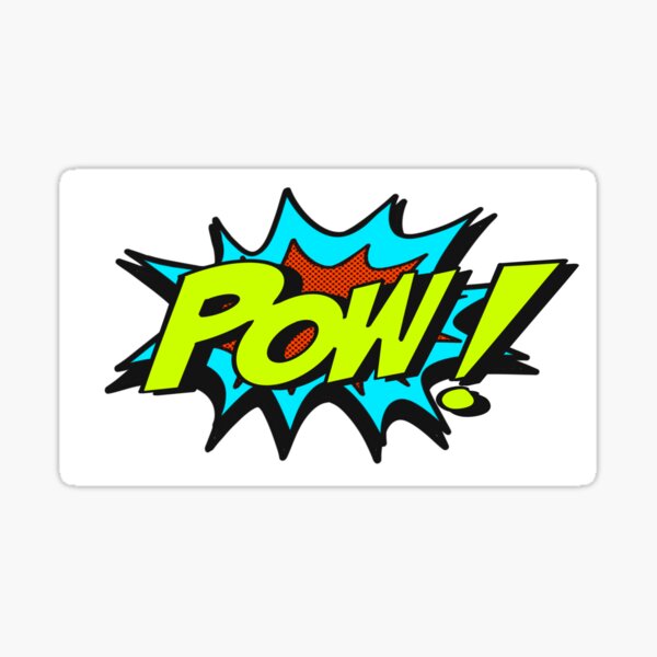 pow smash Sticker