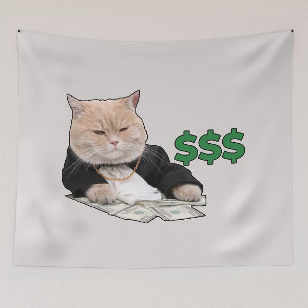 Item preview, Business Cat Meme Funny Design designed and sold by GRAYPics.