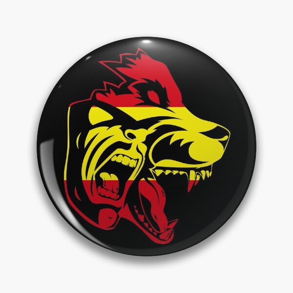 Item preview, Werewolf Spanish Flag Beast Spain Wolf Wolfman Transformation designed and sold by BEAST NYC.