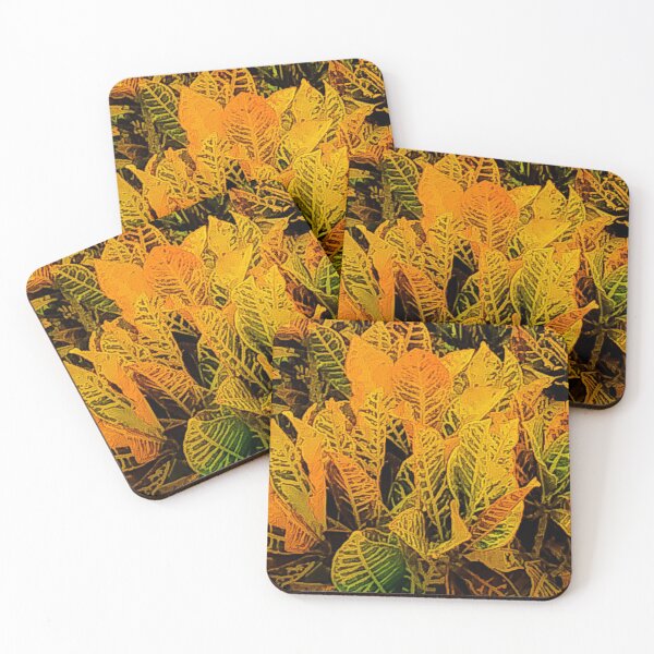 Item preview, Leaves Of Paradise- Orange/ Autumn Fall Leaves designed and sold by Designs By YL.