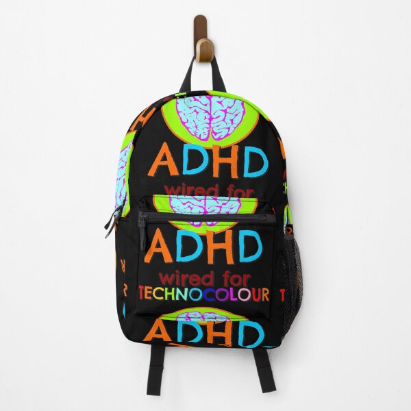 Item preview, ADHD wired for technocolour designed and sold by sandpiperstudio.