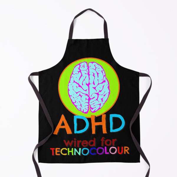 Item preview, ADHD wired for technocolour  designed and sold by sandpiperstudio.