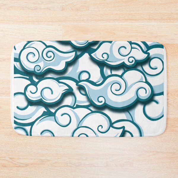 Item preview, Japanese wind clouds  designed and sold by Ashmorecreate.