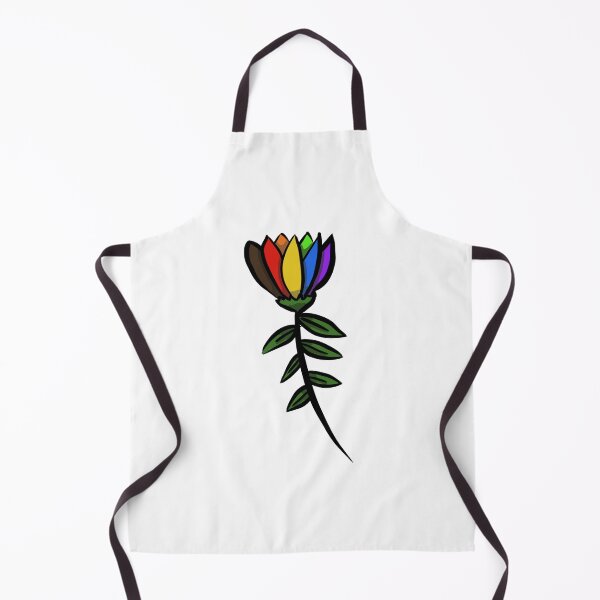 Item preview, Rainbow queer gay flag lgbtq stealth flower design  designed and sold by tragiciandesign.