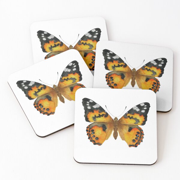 Item preview, Painted lady butterfly designed and sold by ColorSplendor.