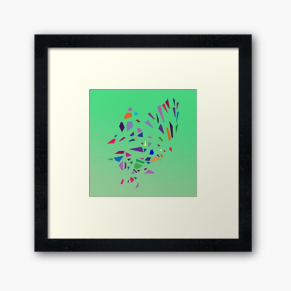 Summer Peppermint Framed Art Print