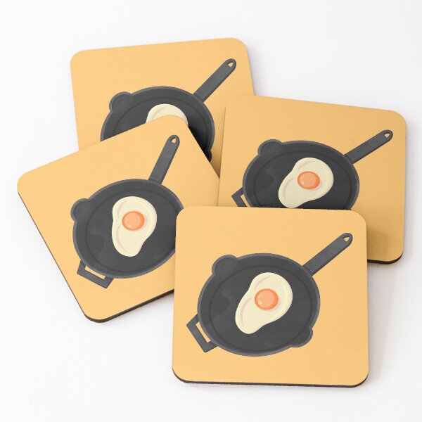 Item preview, Cast Iron Skillet with Fried Egg designed and sold by jociart.