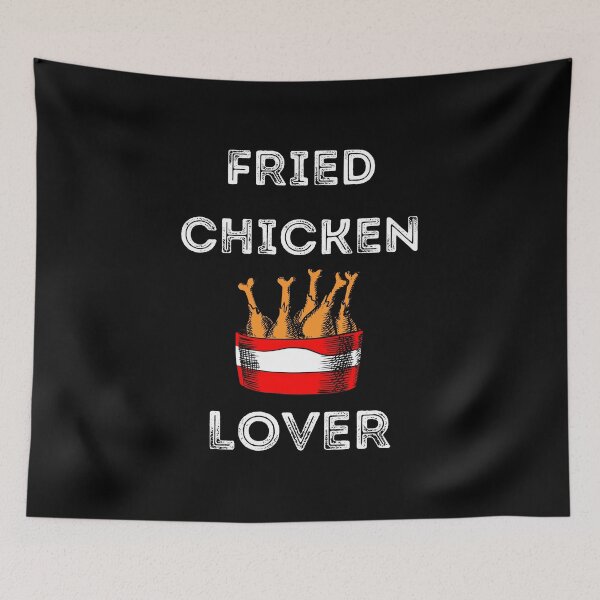 Item preview, Funny fried chicken lover black designed and sold by daguilon.