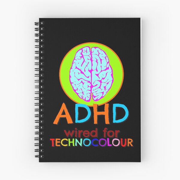 Item preview, ADHD wired for technocolour  designed and sold by sandpiperstudio.