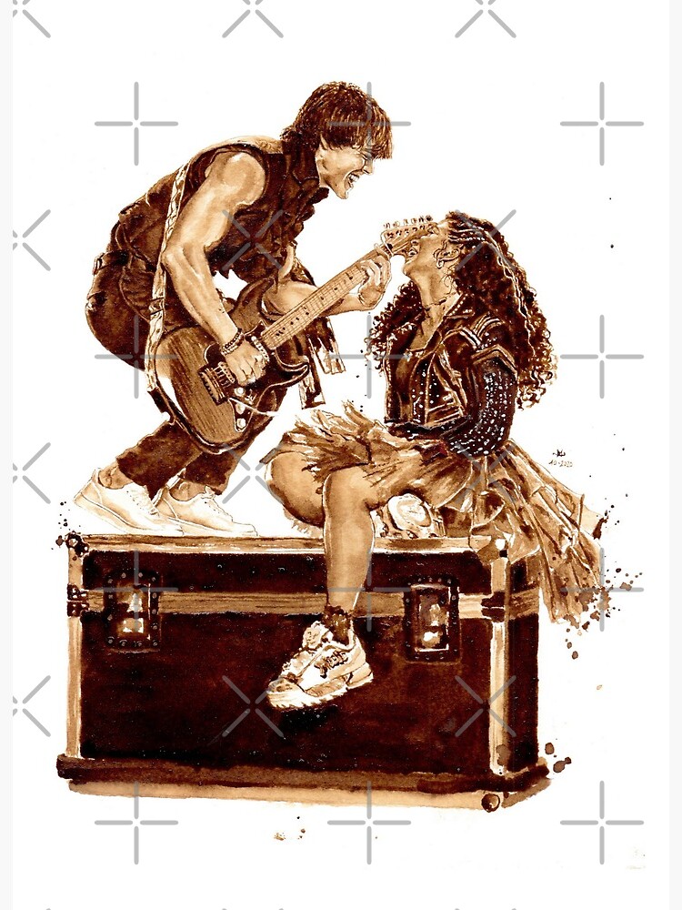 Luke and Julie Julie and the Phantoms Art Board Print