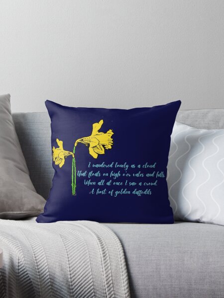 Item preview, William Wordsworth Daffodils Stylized designed and sold by DesignsofNote.