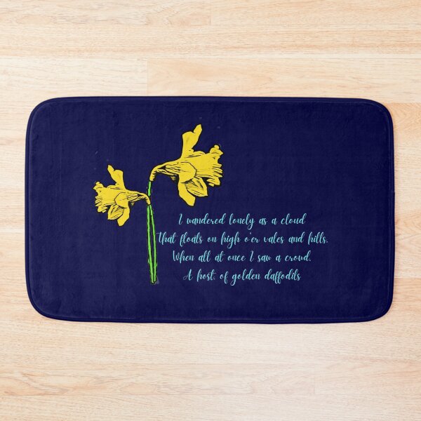 Item preview, William Wordsworth Daffodils Stylized designed and sold by DesignsofNote.