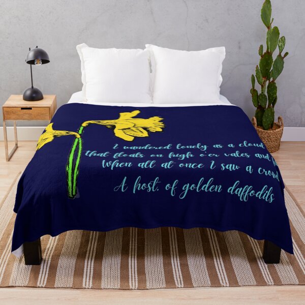 Item preview, William Wordsworth Daffodils Stylized designed and sold by DesignsofNote.