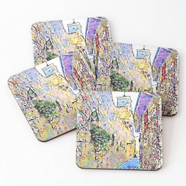 Item preview, Barbarano Romano: glimpse of an alley along the walls with a view of the tower designed and sold by Giuseppe Cocco.