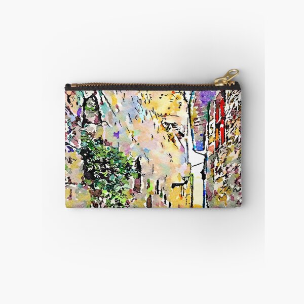 Item preview, Barbarano Romano: glimpse of an alley along the walls with a view of the tower designed and sold by Giuseppe Cocco.