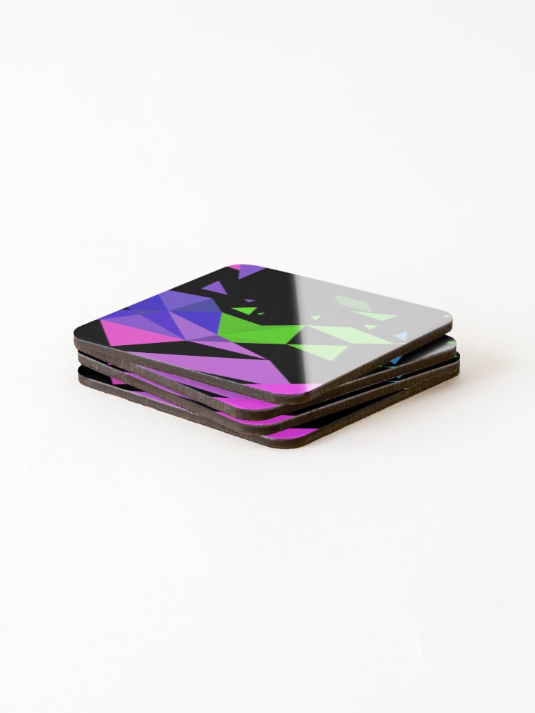Thumbnail 4 of 5, Coasters (Set of 4), Forms designed and sold by KaliDesign.