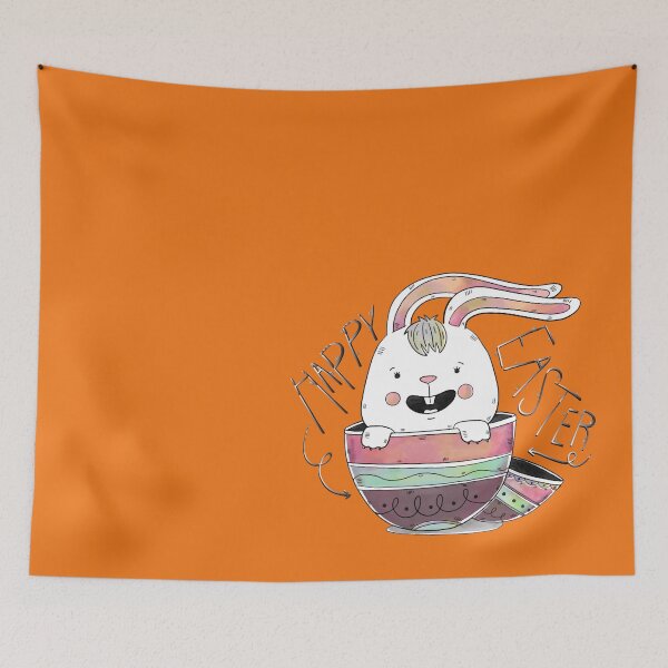 Item preview, Happy Easter bunny designed and sold by urban-color.