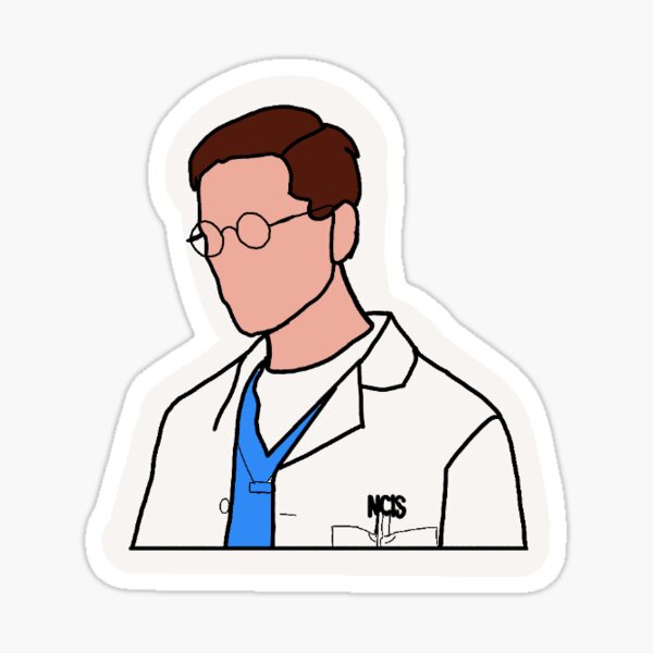 Jimmy Palmer NCIS Sticker