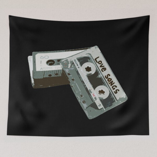 Item preview, Cassette tape Love songs design designed and sold by marina ralston.