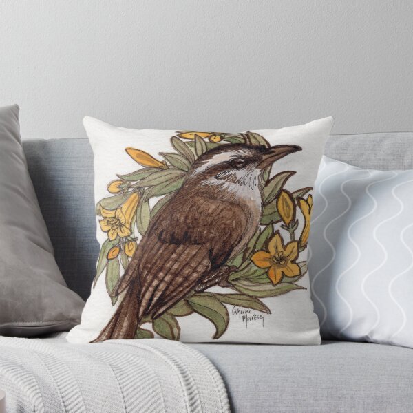 Item preview, Carolina wren and jessamine designed and sold by CyanOwl.