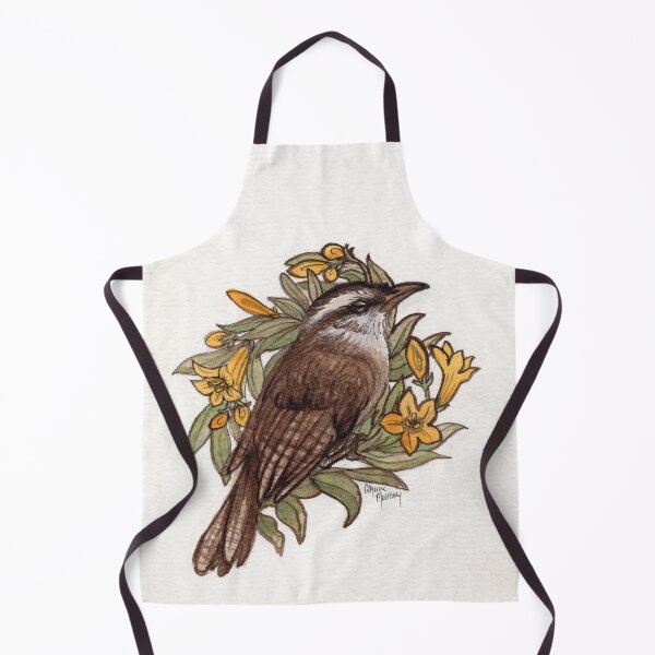 Item preview, Carolina wren and jessamine designed and sold by CyanOwl.