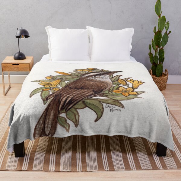 Item preview, Carolina wren and jessamine designed and sold by CyanOwl.