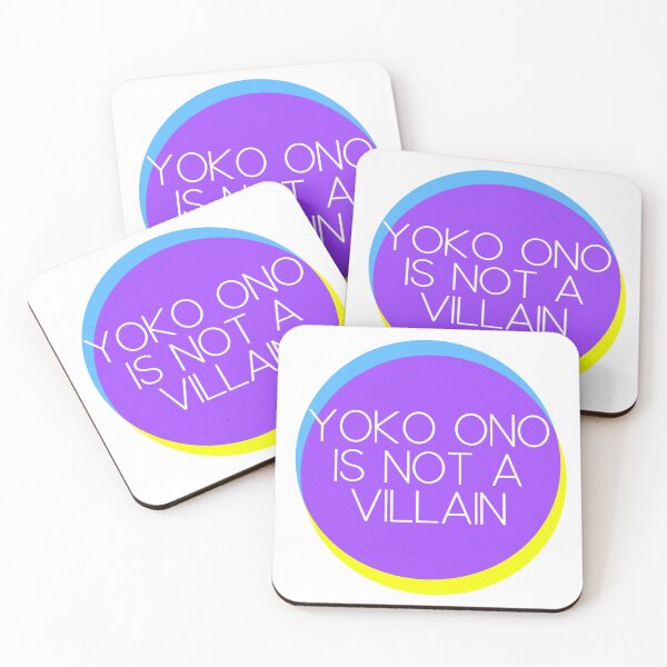 Item preview, Yoko Ono is not a Villain designed and sold by Cuttintees.