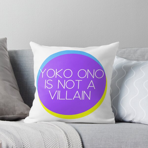 Item preview, Yoko Ono is not a Villain designed and sold by Cuttintees.