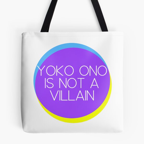 Item preview, Yoko Ono is not a Villain designed and sold by Cuttintees.