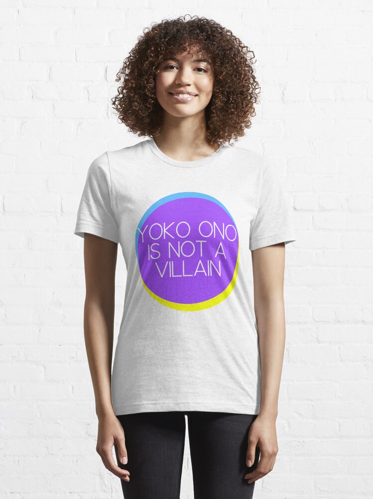 Alternate view of Yoko Ono is not a Villain Essential T-Shirt