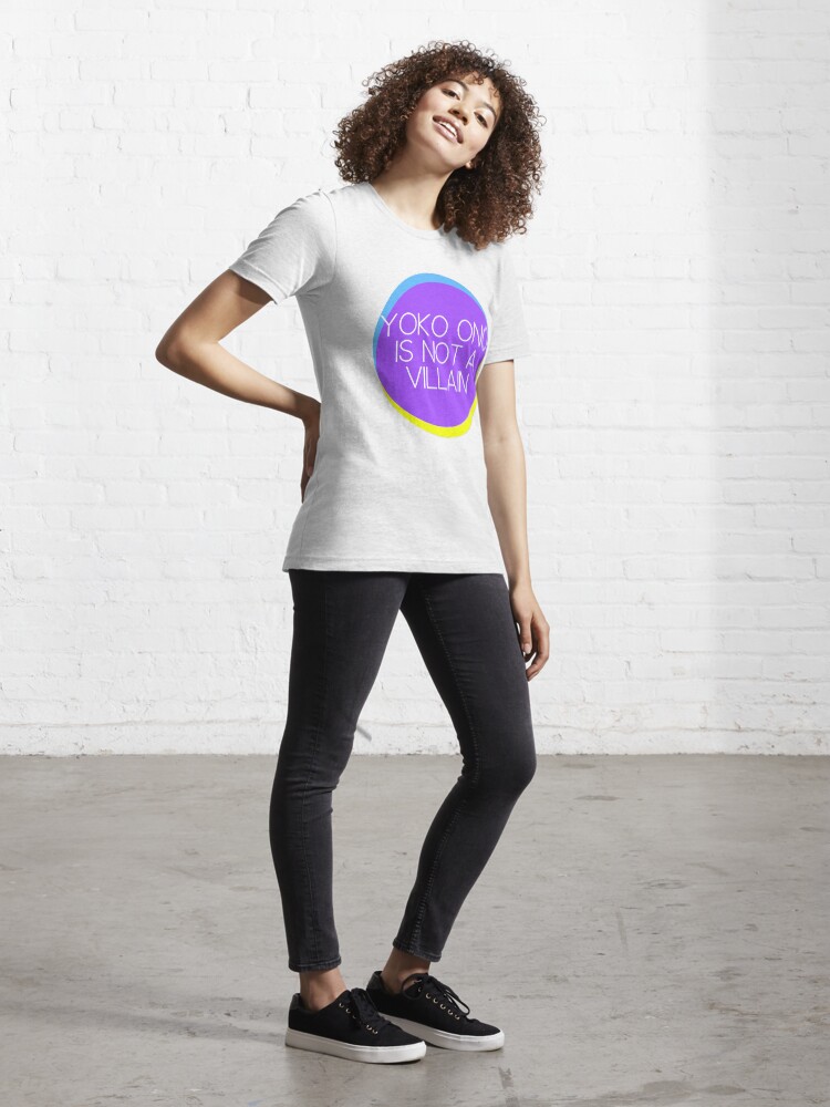 Alternate view of Yoko Ono is not a Villain Essential T-Shirt
