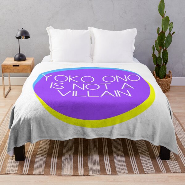 Item preview, Yoko Ono is not a Villain designed and sold by Cuttintees.