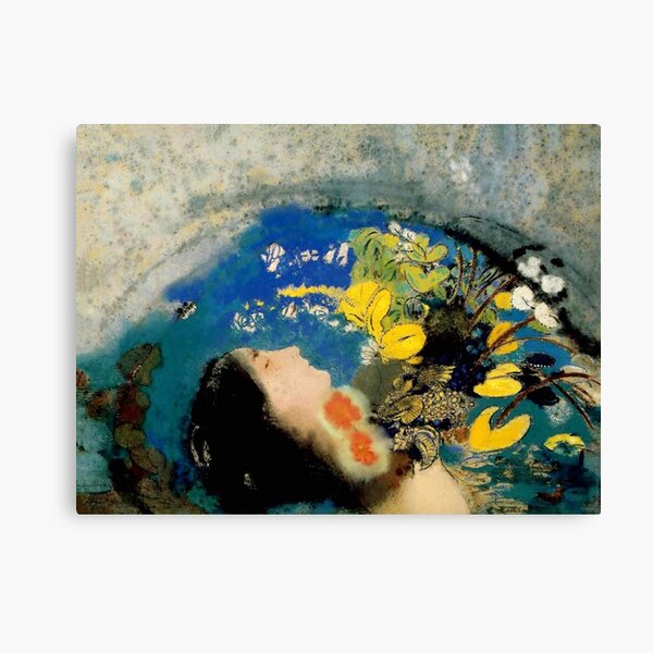 Artikel-Vorschau von Odilon Redon "Ophelia", designt und verkauft von Alexandra Dahl.